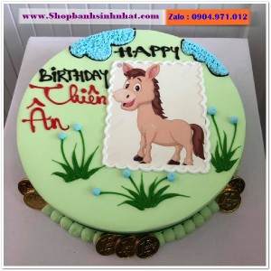 Bánh Sinh Nhật In Hình Ảnh - H34